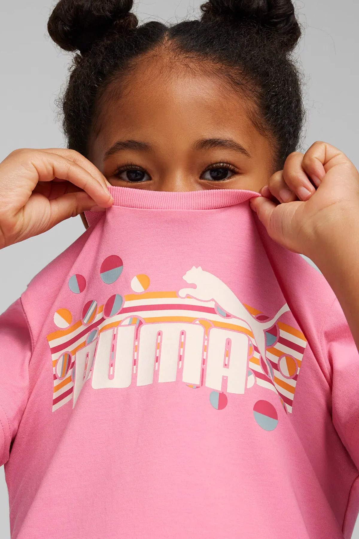 Puma Ess+ Summer Camp Çocuk Tişört 67927328 Pembe