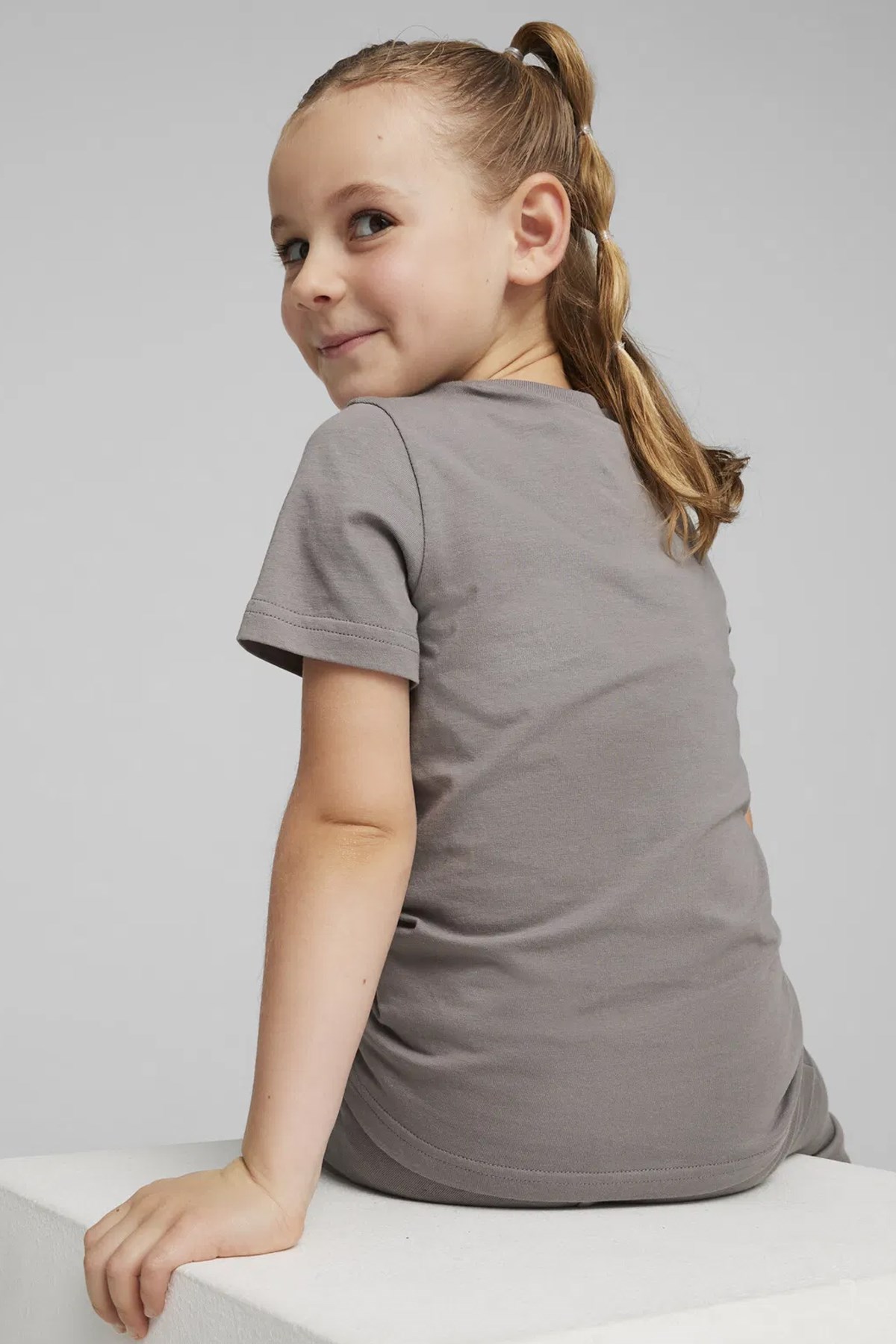 Puma Ess+ Summer Camp Çocuk Tişört 67927355 Mor