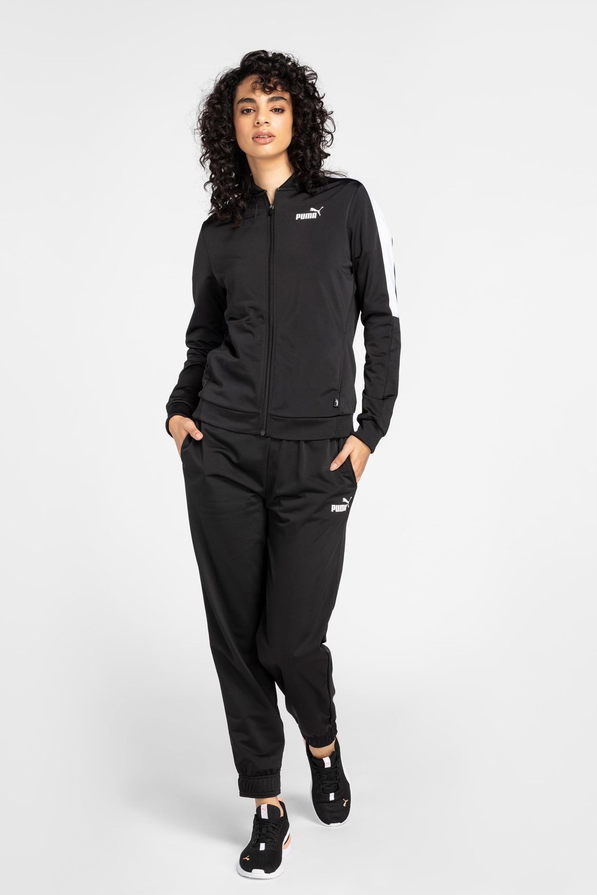 Puma Baseball Tricot Kadın Eşofman Takımı 67962701 Siyah