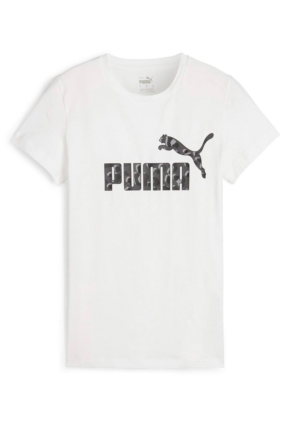 Puma Ess+ Anımal Graphic Kadın Tişört 67978402 Beyaz