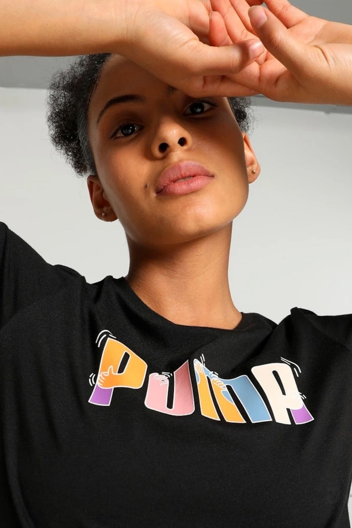 Puma Ess+ Anımal Graphic Kadın Tişört 67991601 Siyah