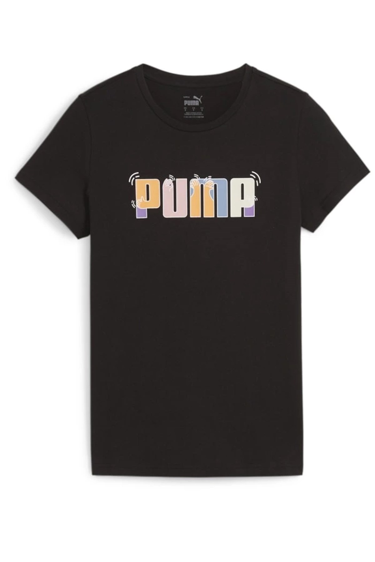 Puma Ess+ Anımal Graphic Kadın Tişört 67991601 Siyah