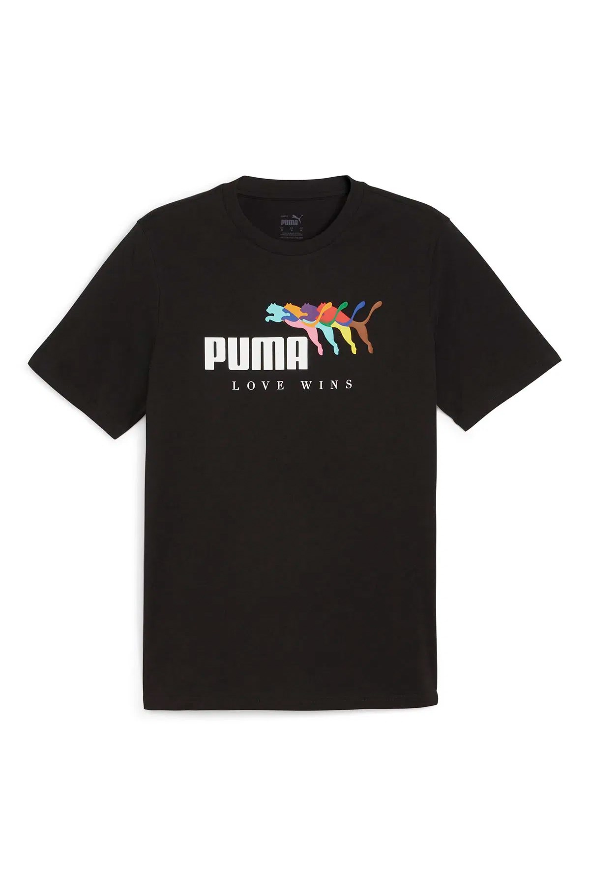 Puma Ess+ Love Wıns Tee Erkek Tişört 68000001 Siyah
