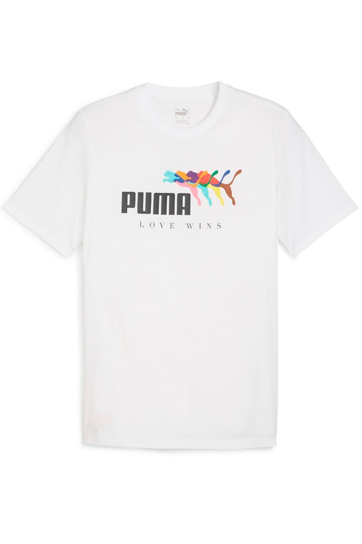 Puma Ess+ Love Wıns Tee Erkek Tişört 68000002 Beyaz