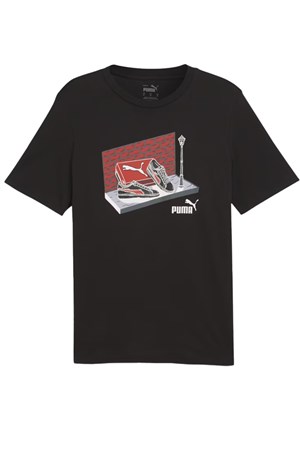 Puma Graphics Sneaker Box Erkek Tişört 68017501 Siyah