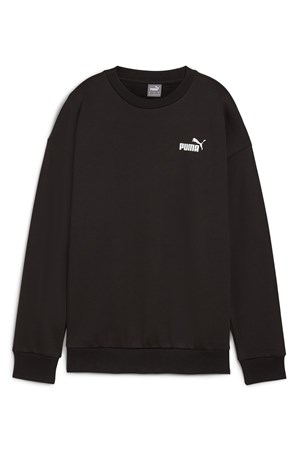 Puma Ess Relaxed Small Logo Kadın Sweatshirt 68148701 Siyah
