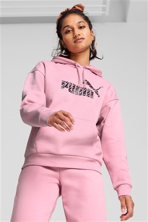 Puma Ess Animal Fl Kadın Sweatshirt 68149248 Pembe