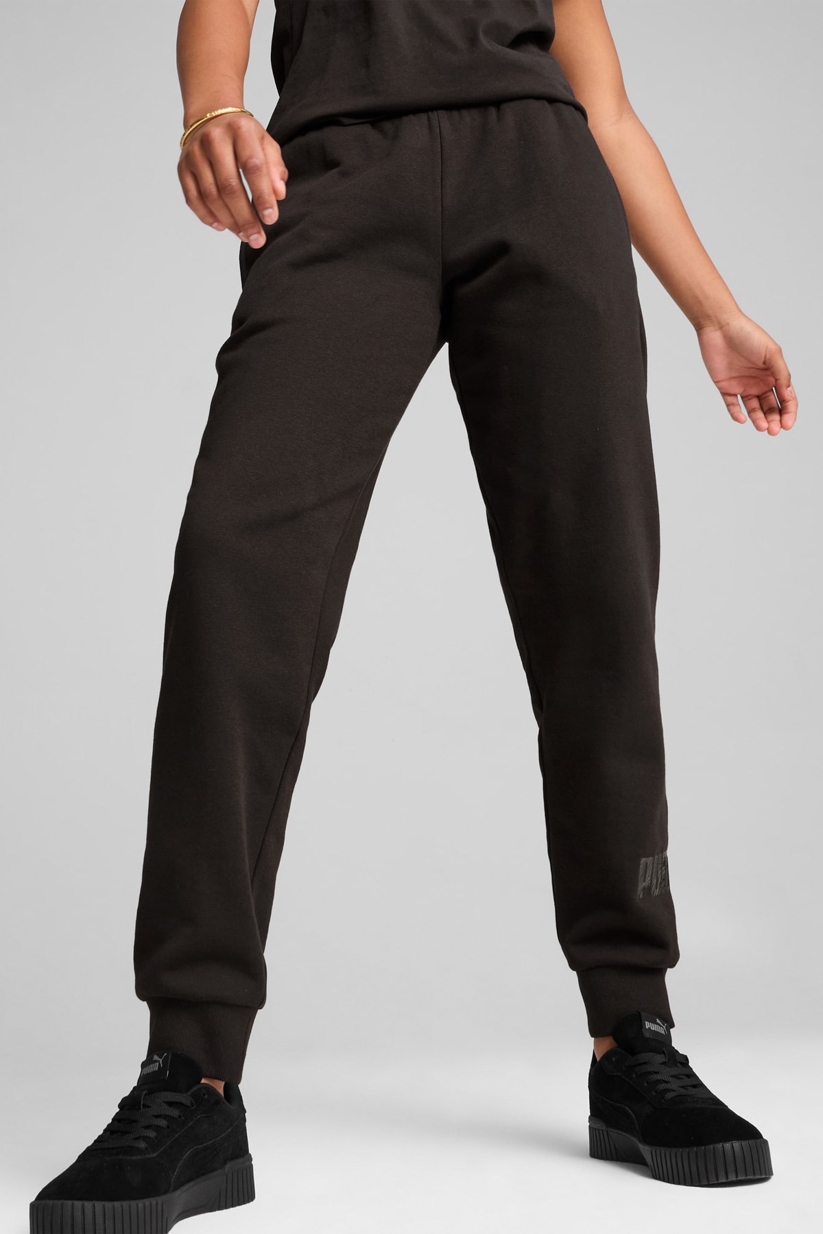 Puma Ess Animal Fl Kadın Eşofman Altı 68149601 Siyah