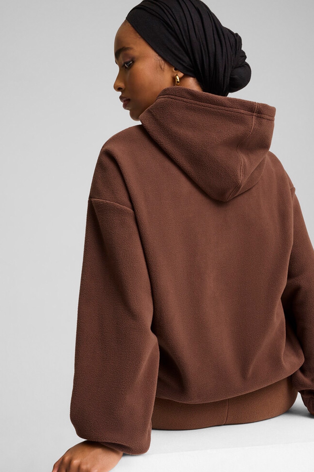 Puma Ess Elevated Kadın Sweatshirt 68152965 Kahverengi