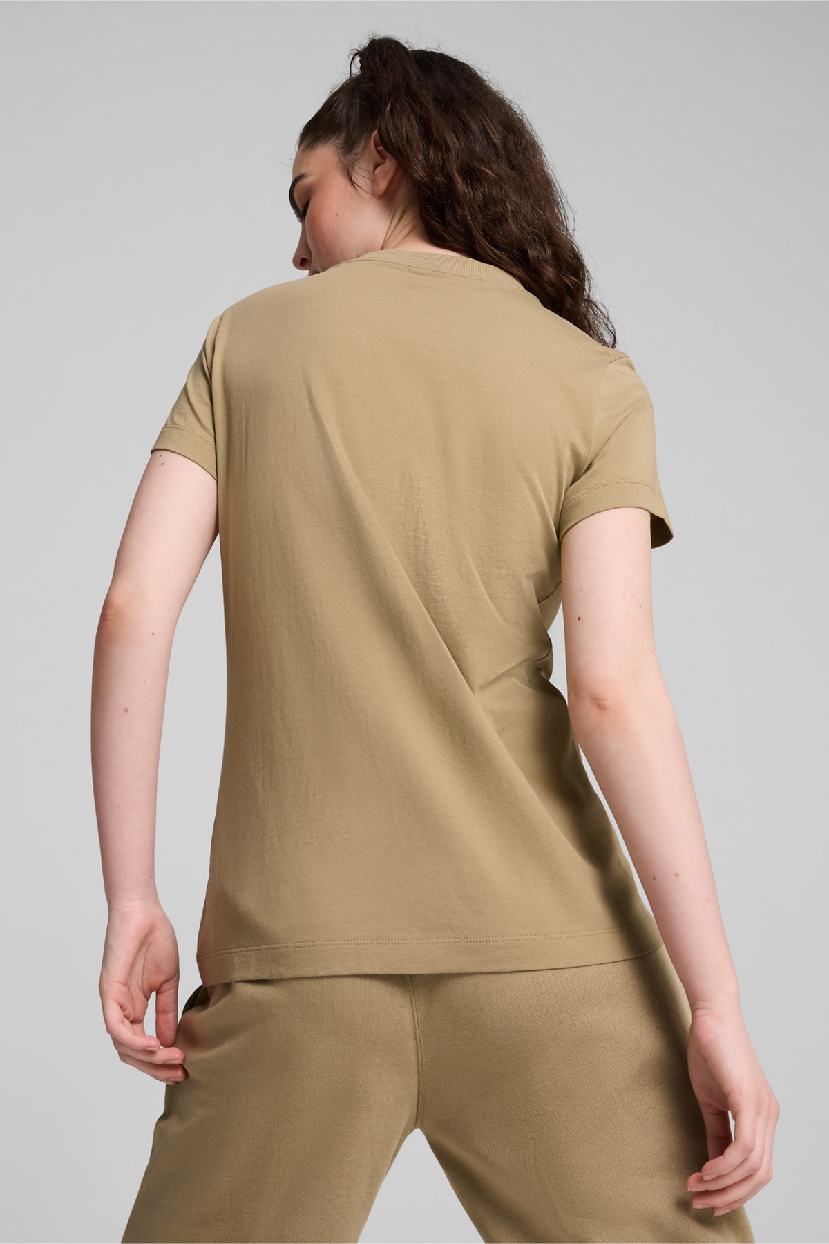 Puma Squad Graphic Kadın Tişört 68153767 Bej