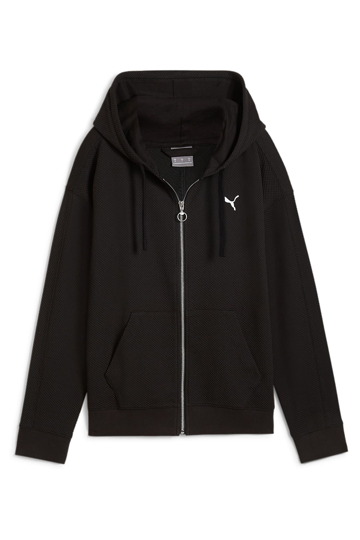 Puma Her Full-Zip Kadın Sweatshirt 68163101 Siyah