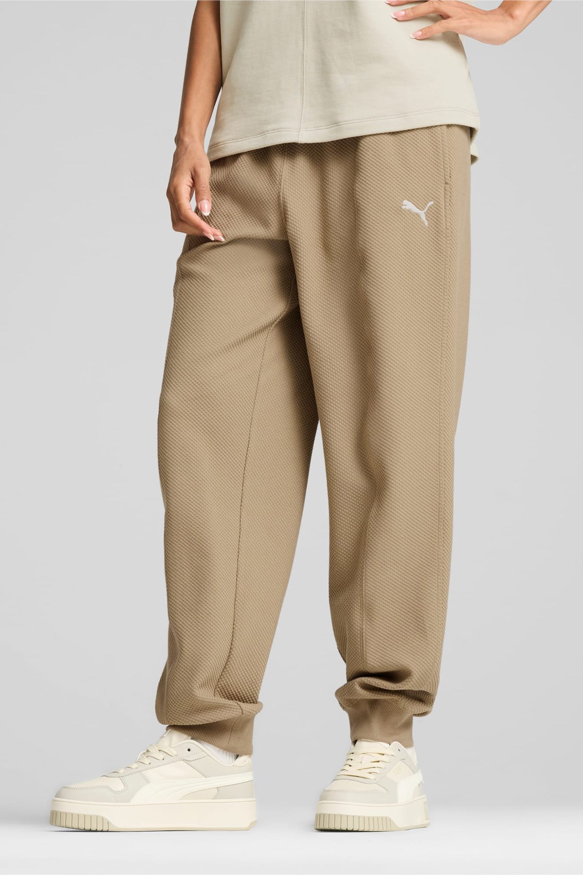 Puma Her Kadın Eşofman Altı 68163467 Bej