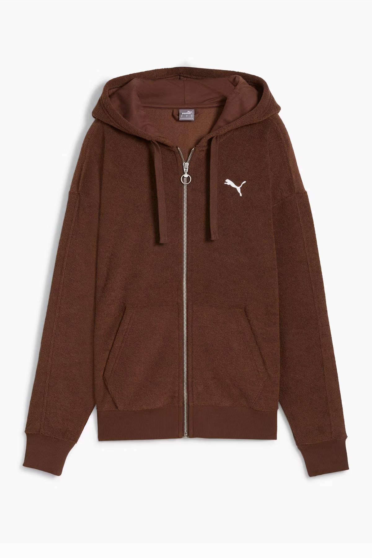 Puma Her Full-Zip Kadın Sweatshirt 68163665 Kahverengi