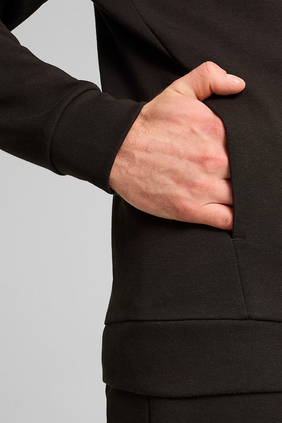 Puma Open Road Full-Zip Erkek Sweatshirt 68165401 Siyah