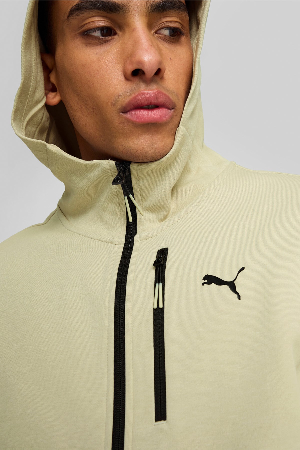 Puma Open Road Full-Zip Erkek Sweatshirt 68165468 Kahverengi