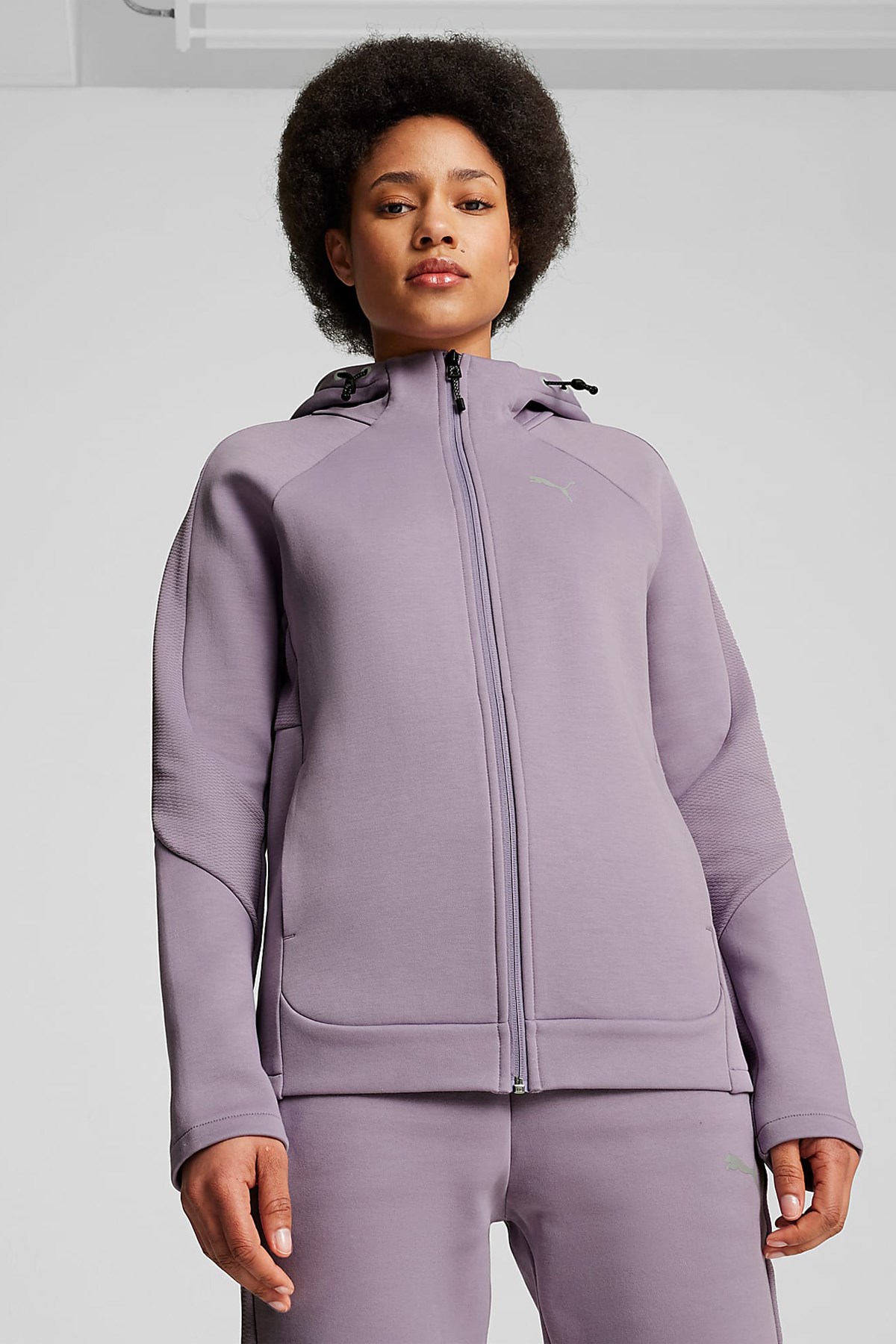 Puma Evostripe Full-Zip Kadın Sweatshirt 68167030 Mor