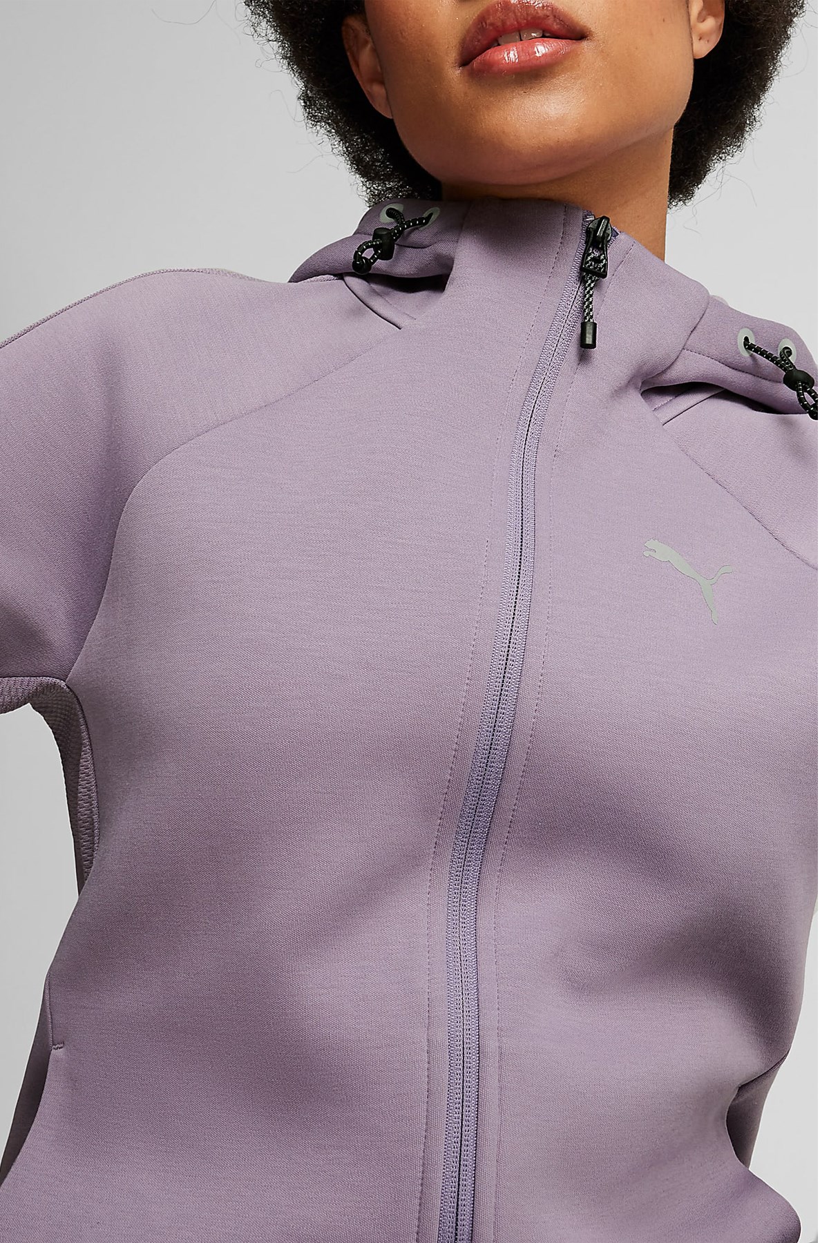 Puma Evostripe Full-Zip Kadın Sweatshirt 68167030 Mor