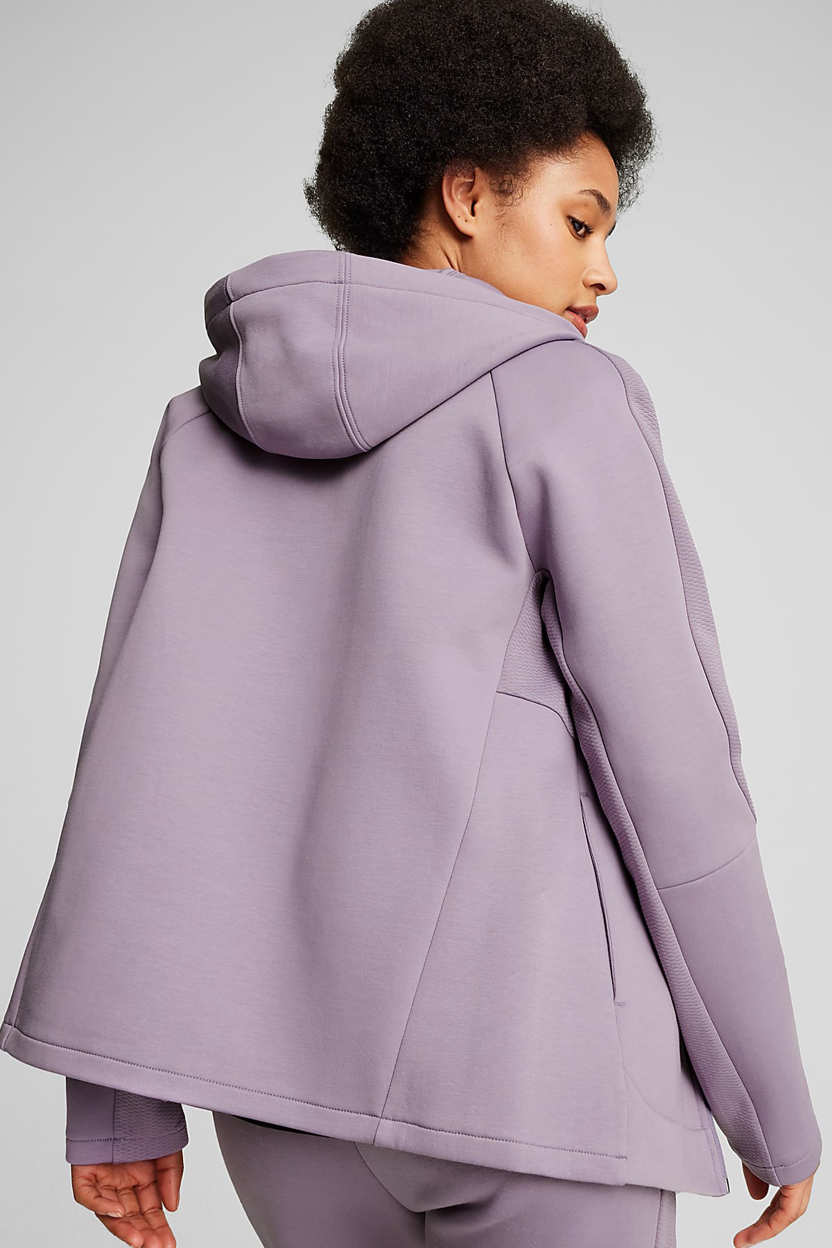 Puma Evostripe Full-Zip Kadın Sweatshirt 68167030 Mor