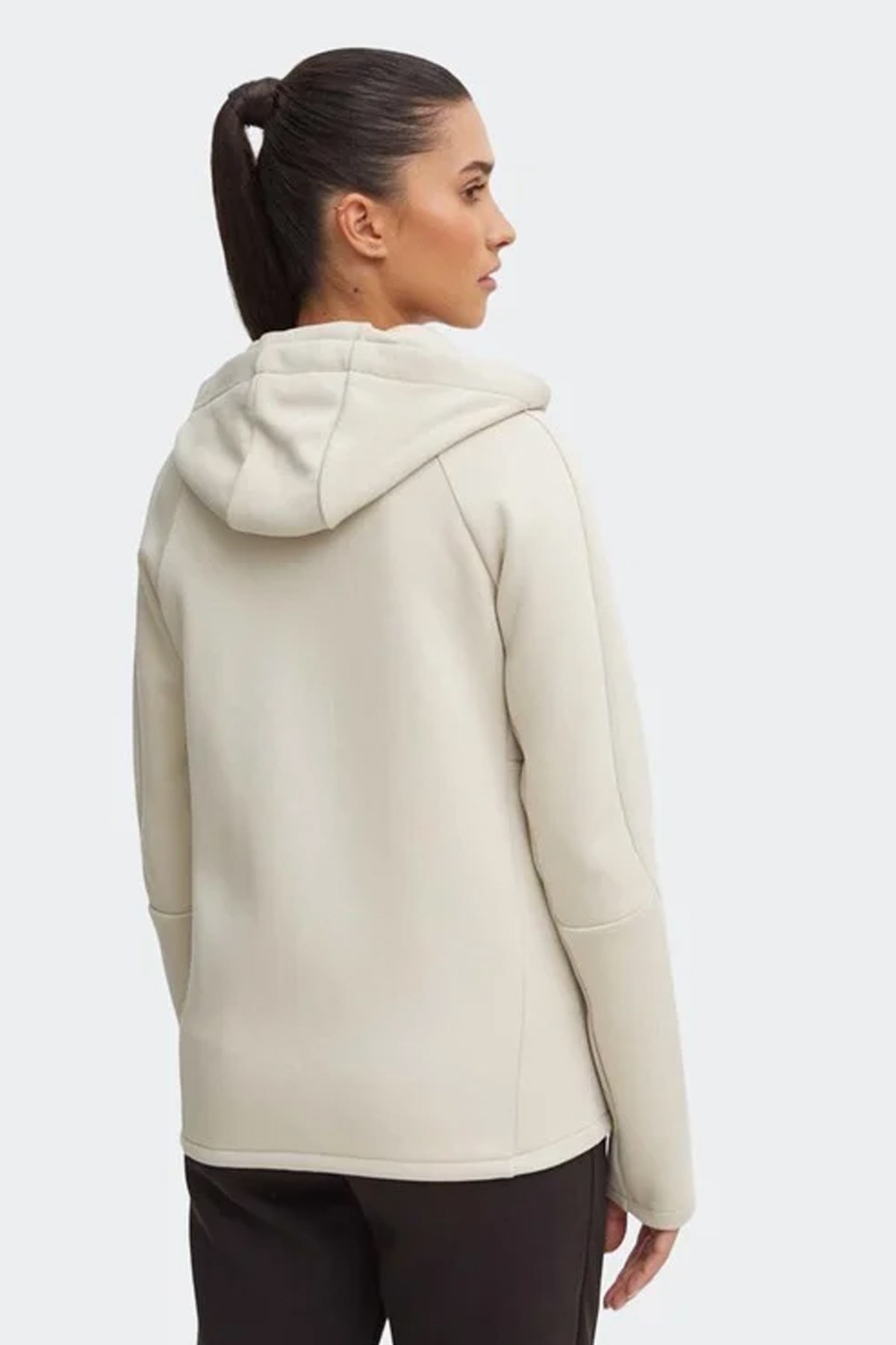 Puma Evostripe Full-Zip Kadın Sweatshirt 68167068 Kahverengi