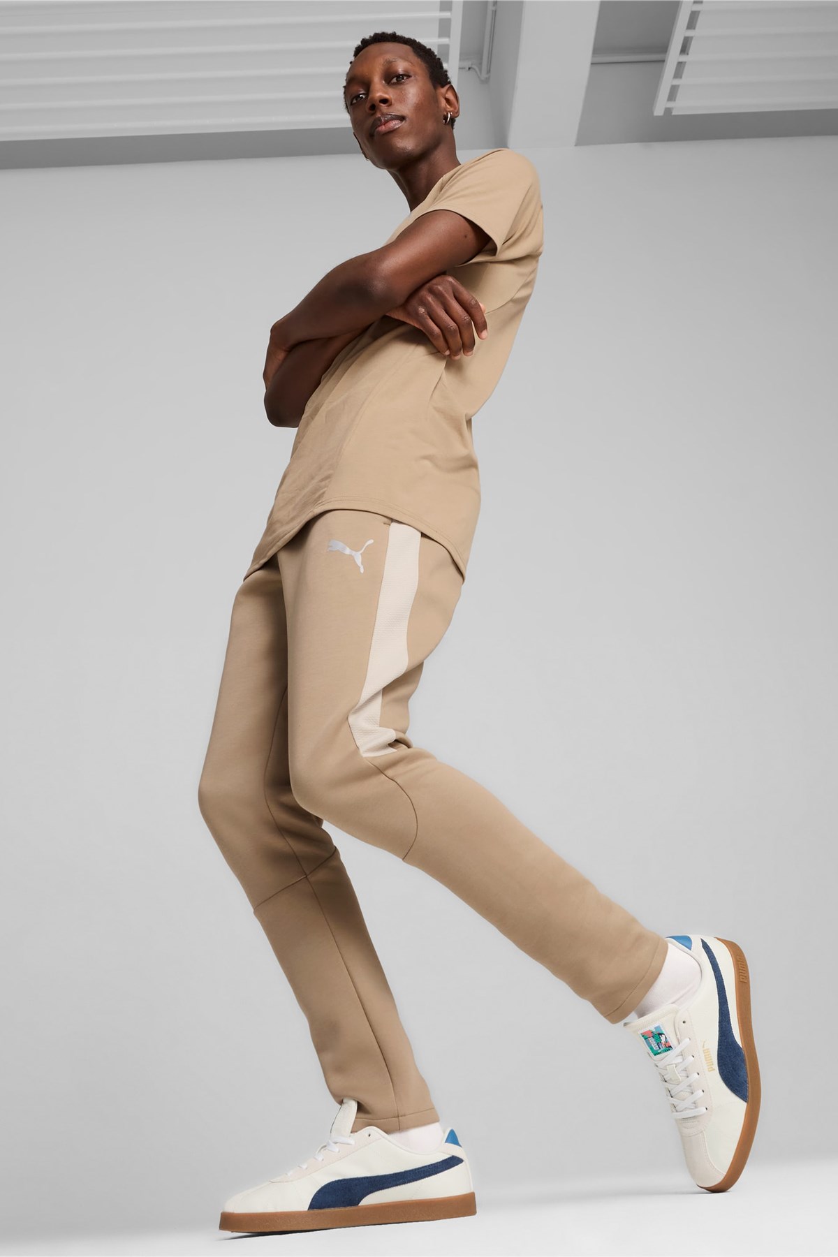 Puma Evostripe Erkek Eşofman Altı 68170267 Bej