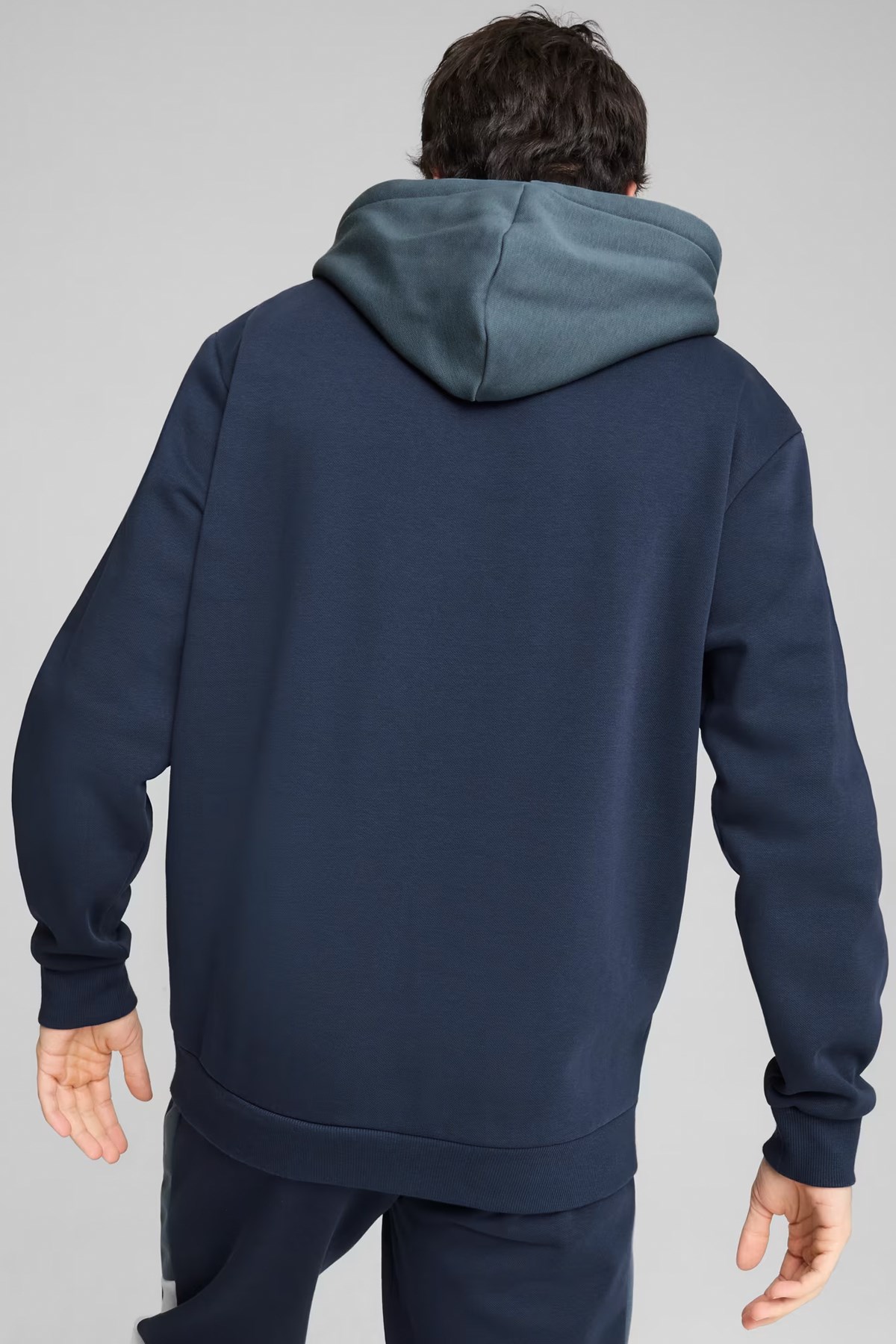 Puma Power Colorblock Erkek Sweatshirt 68173114 Lacivert