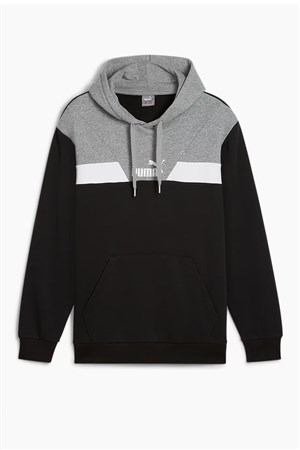 Puma Power Colorblock Erkek Sweatshirt 68173201 Siyah