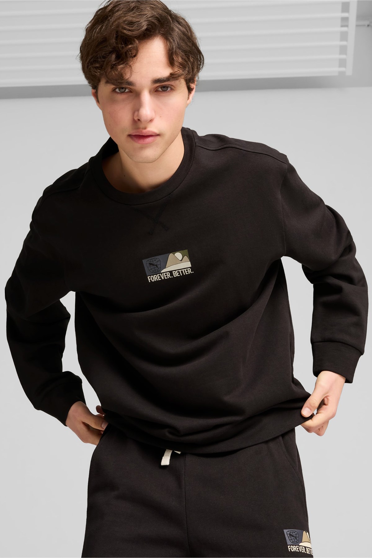 Puma Better Erkek Sweatshirt 68175801 Siyah