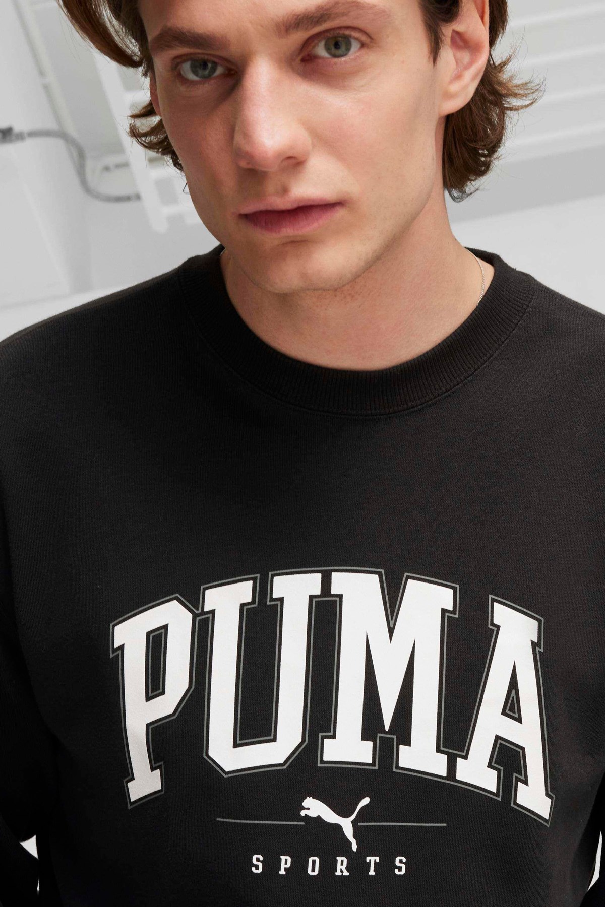 Puma Squad Erkek Sweatshirt 68179501 Siyah