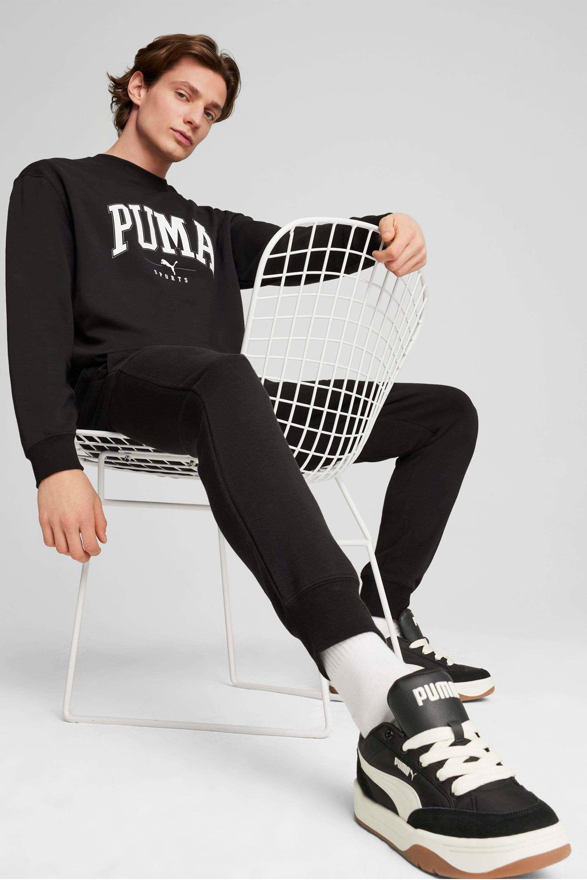 Puma Squad Erkek Sweatshirt 68179501 Siyah