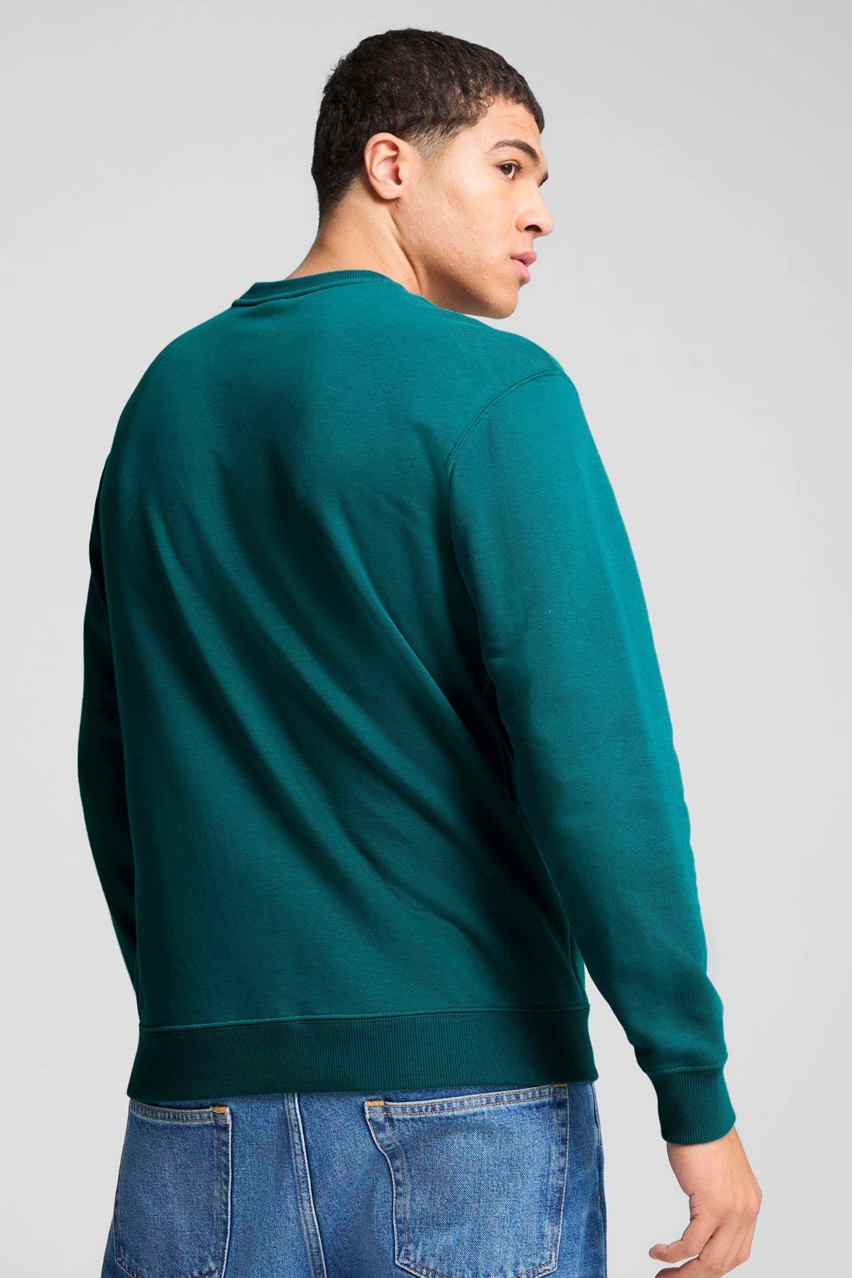 Puma Squad Erkek Sweatshirt 68179522 Yeşil