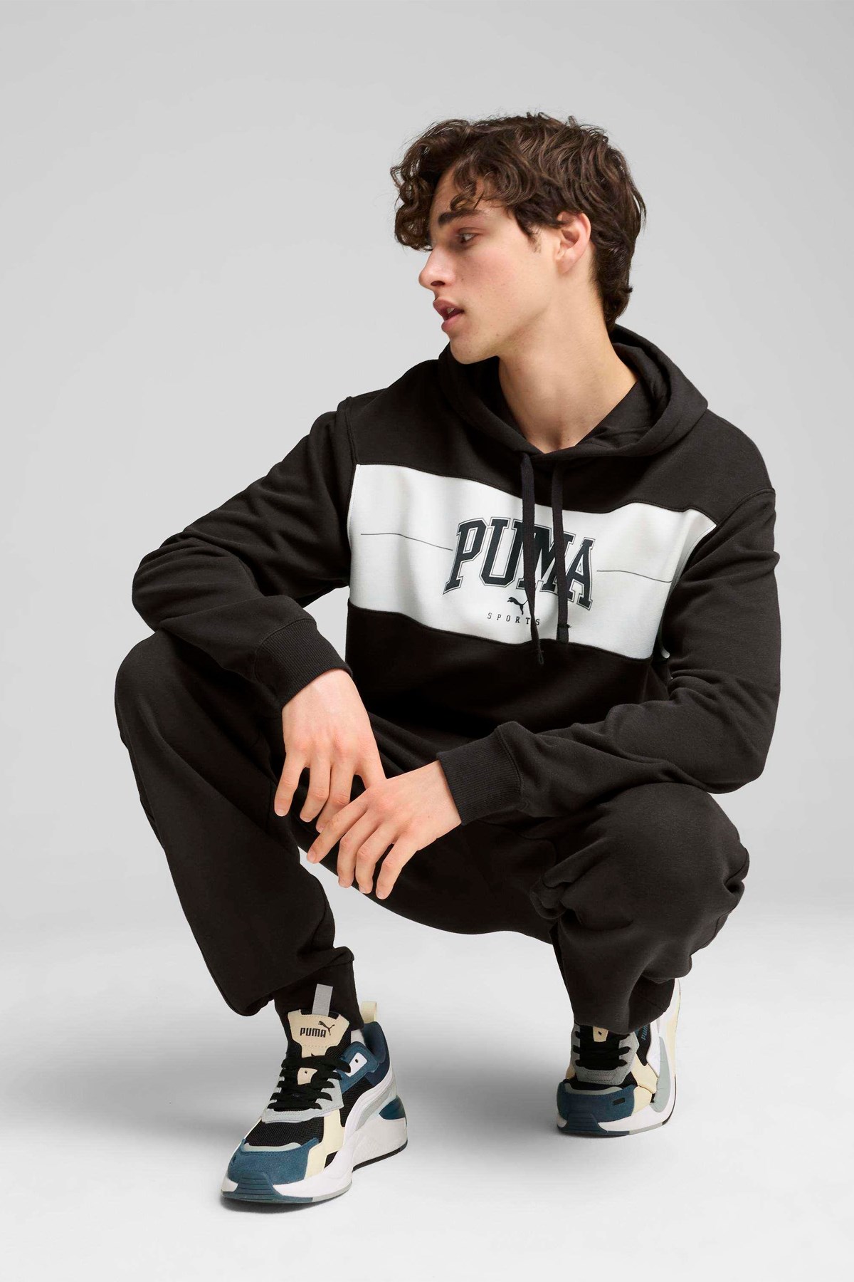 Puma Squad Erkek Sweatshirt 68179701 Siyah