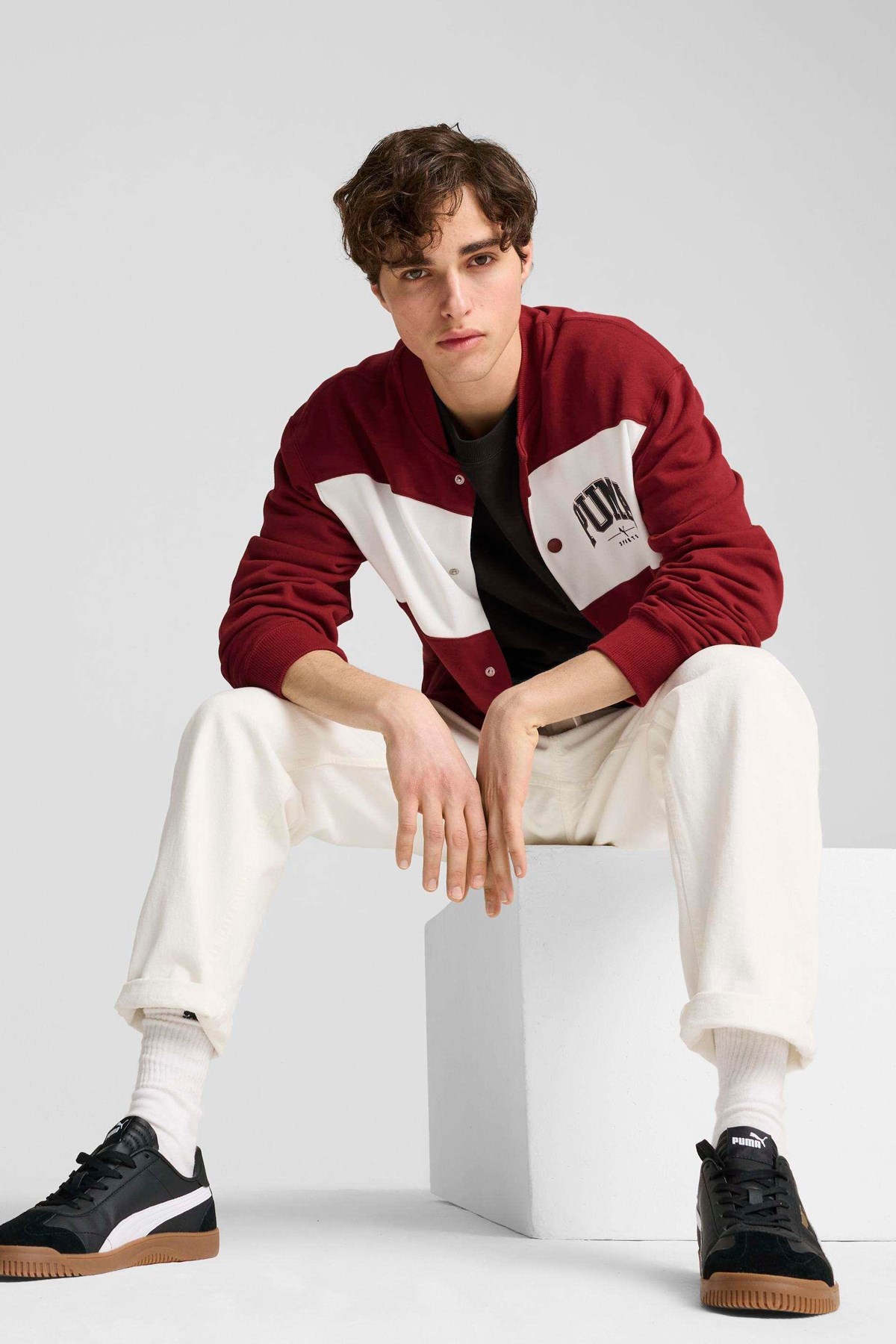 Puma Squad Erkek Sweatshirt 68179913 Kırmızı