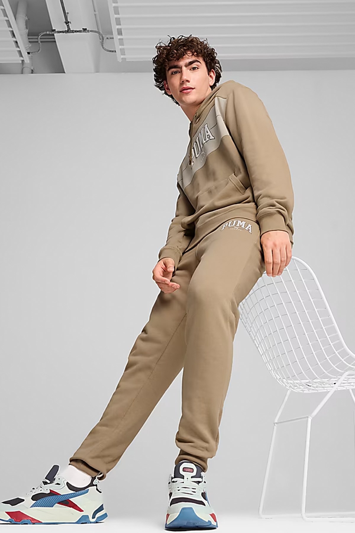 Puma Squad Erkek Eşofman Altı 68180167 Bej