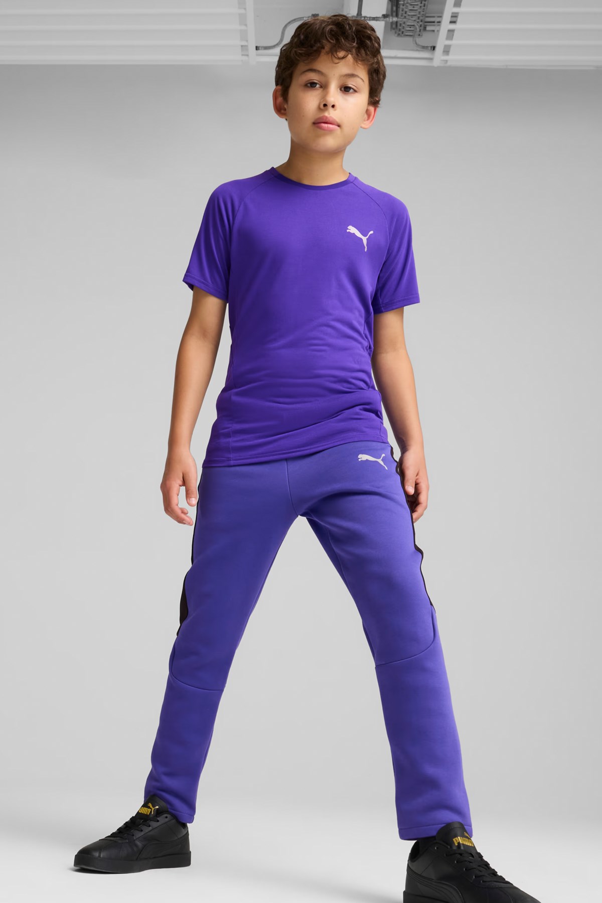 Puma Evostripe Çocuk Eşofman Altı 68180427 Mor