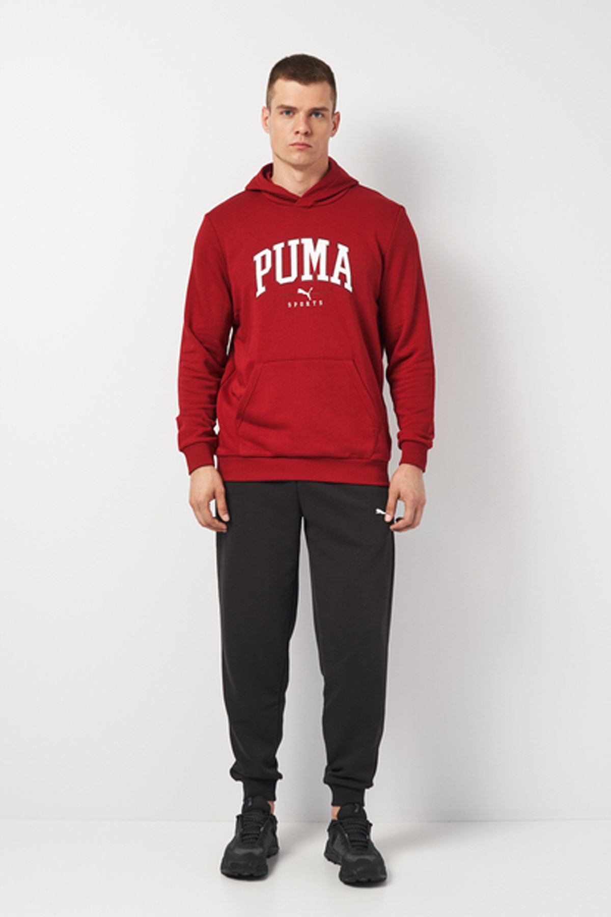 Puma Squad Erkek Eşofman Takımı 68190113 Kırmızı