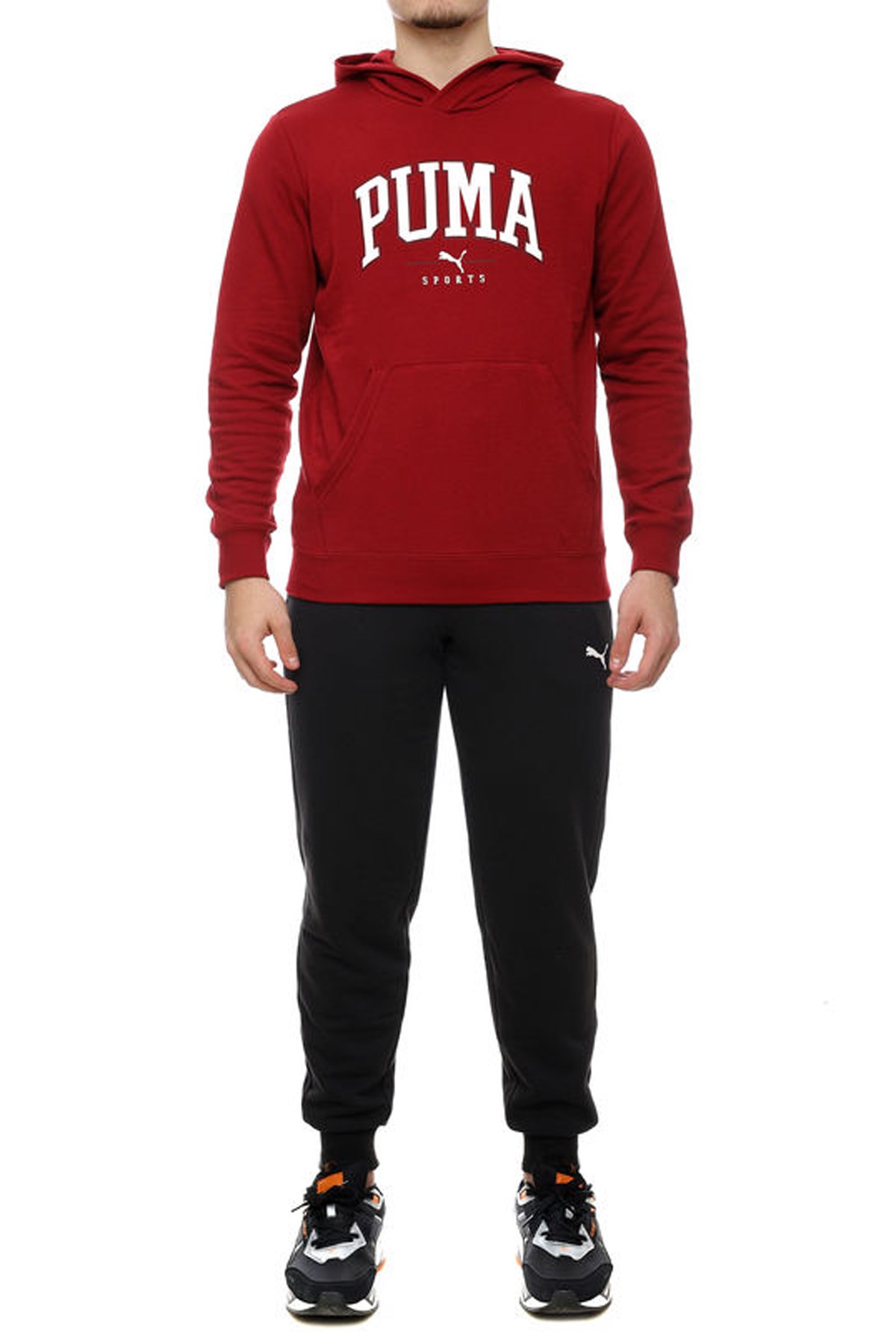 Puma Squad Erkek Eşofman Takımı 68190113 Kırmızı