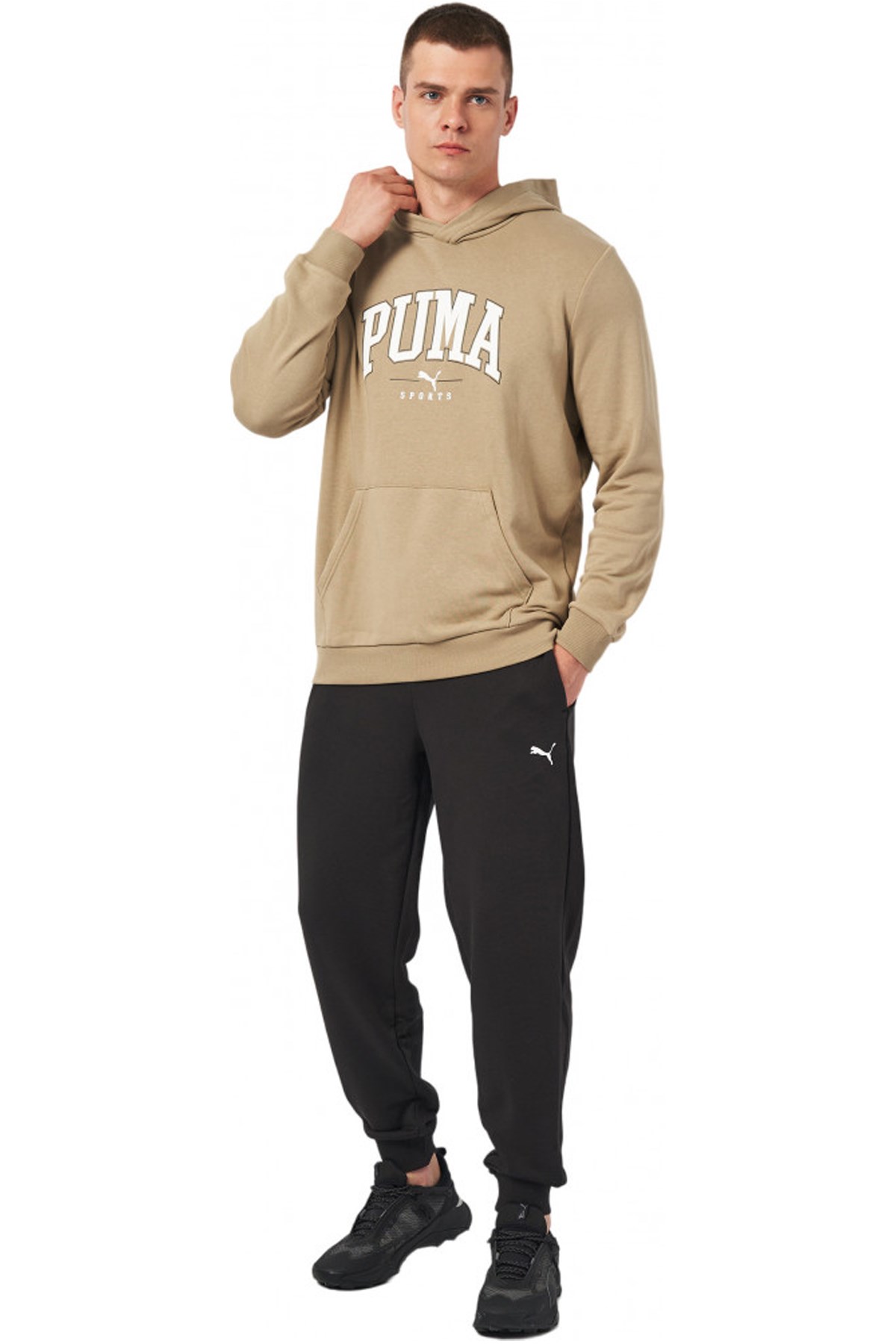 Puma Squad Erkek Eşofman Takımı 68190167 Bej