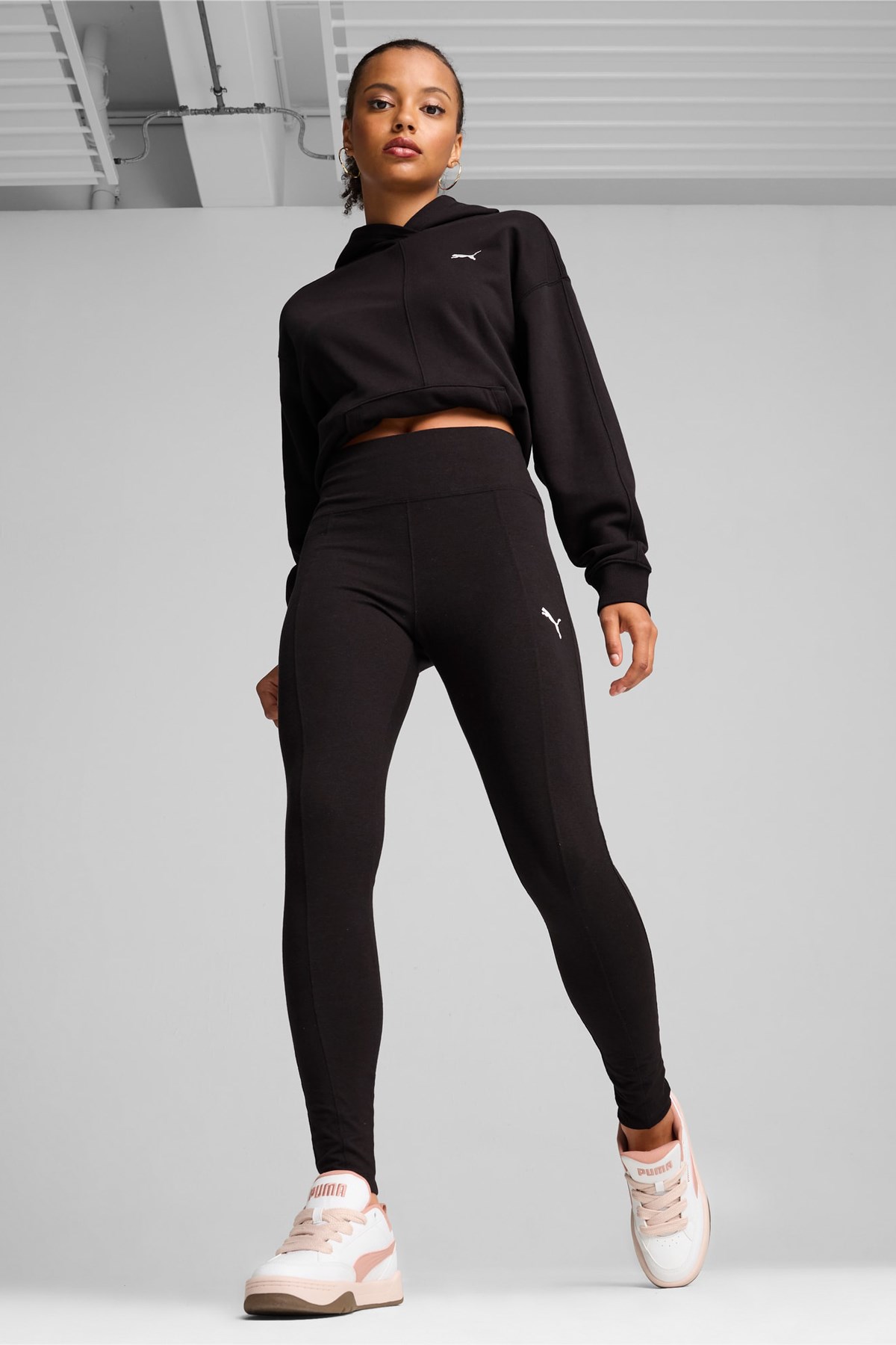 Puma Her High-Waist Kadın Tayt 68224601 Siyah