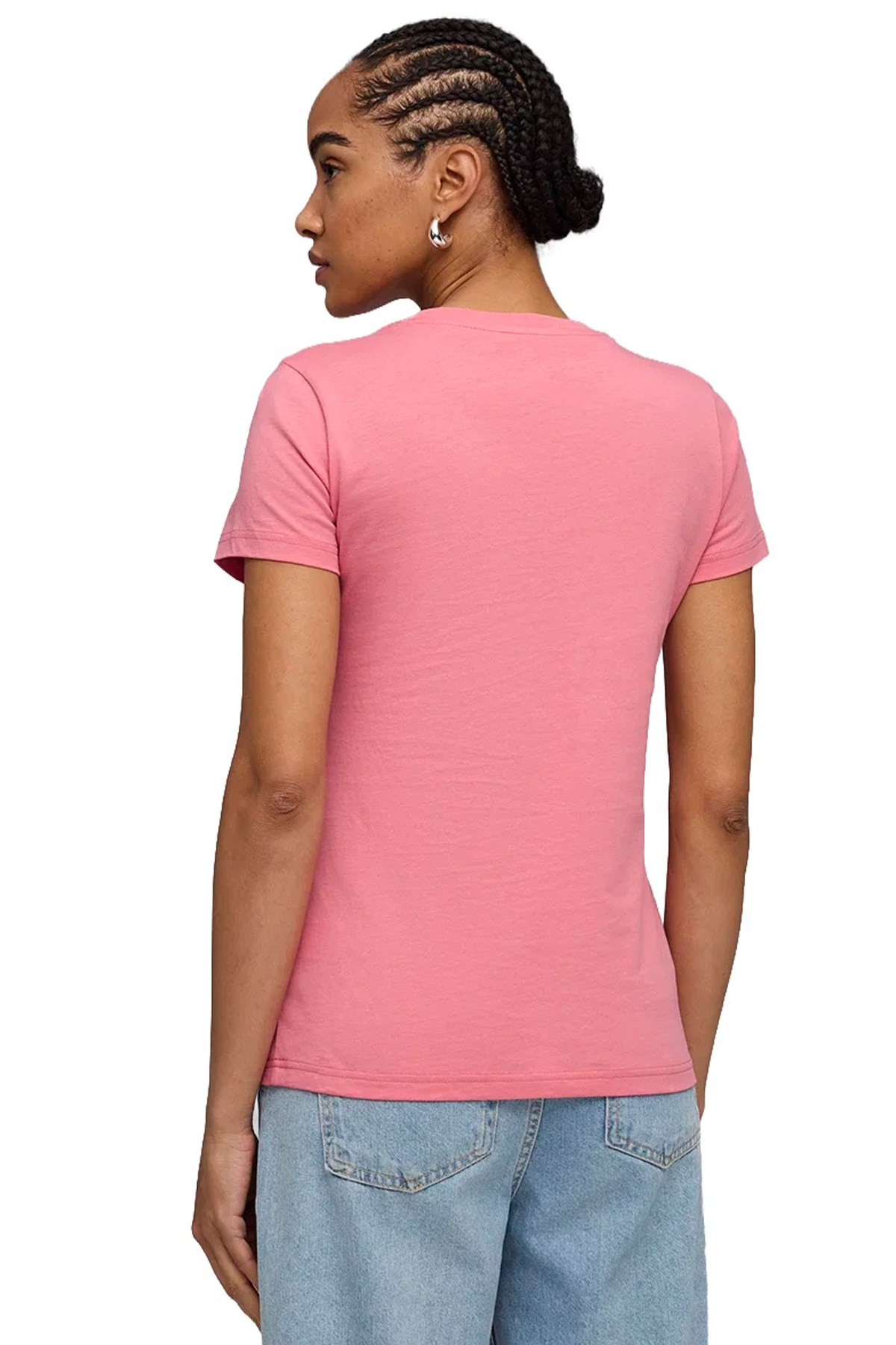 Puma Ess No. 1 Kadın Tişört 68237125 Pembe