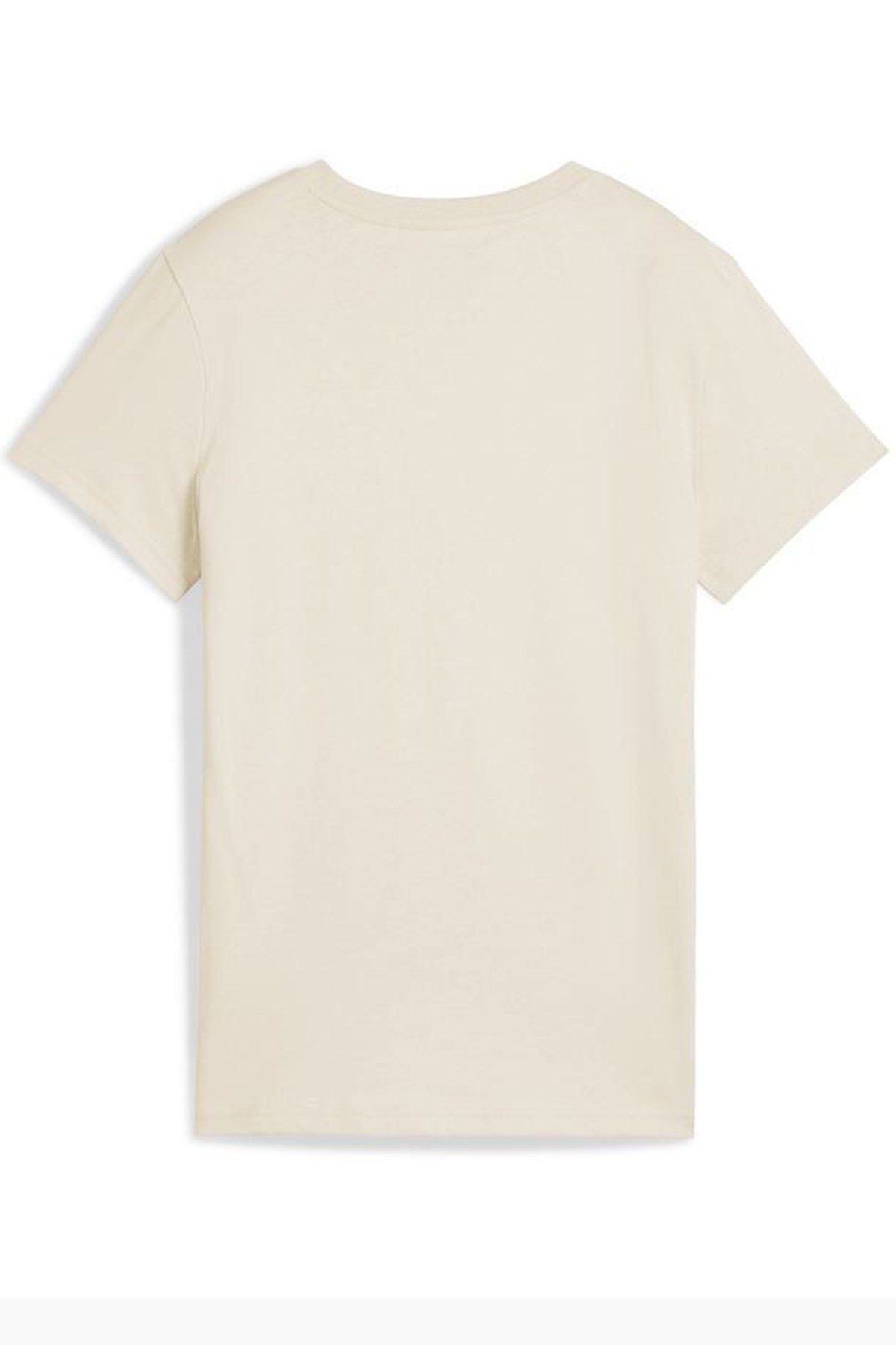 Puma Ess No. 1 Logo Kadın Tişört 68237187 Bej