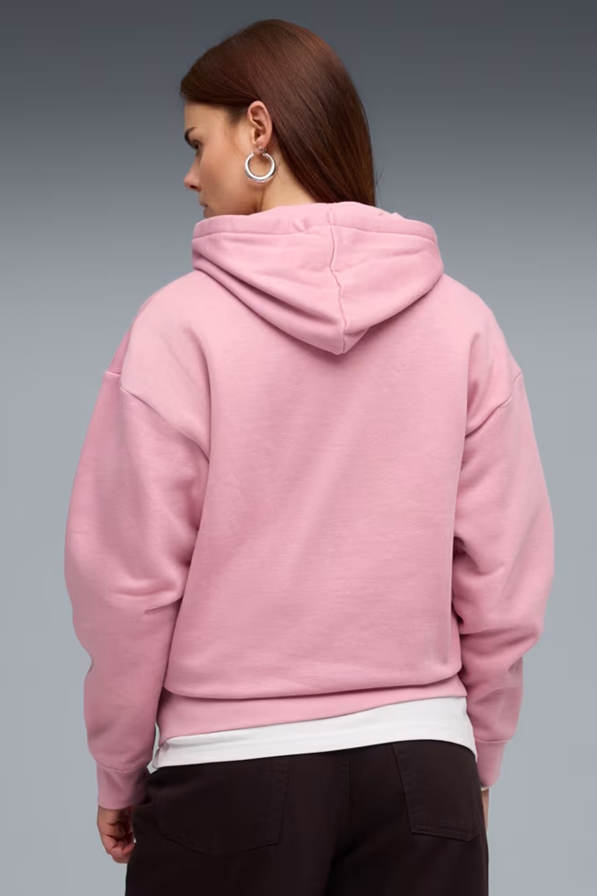 Puma Ess Small Kadın Sweatshirt Pembe