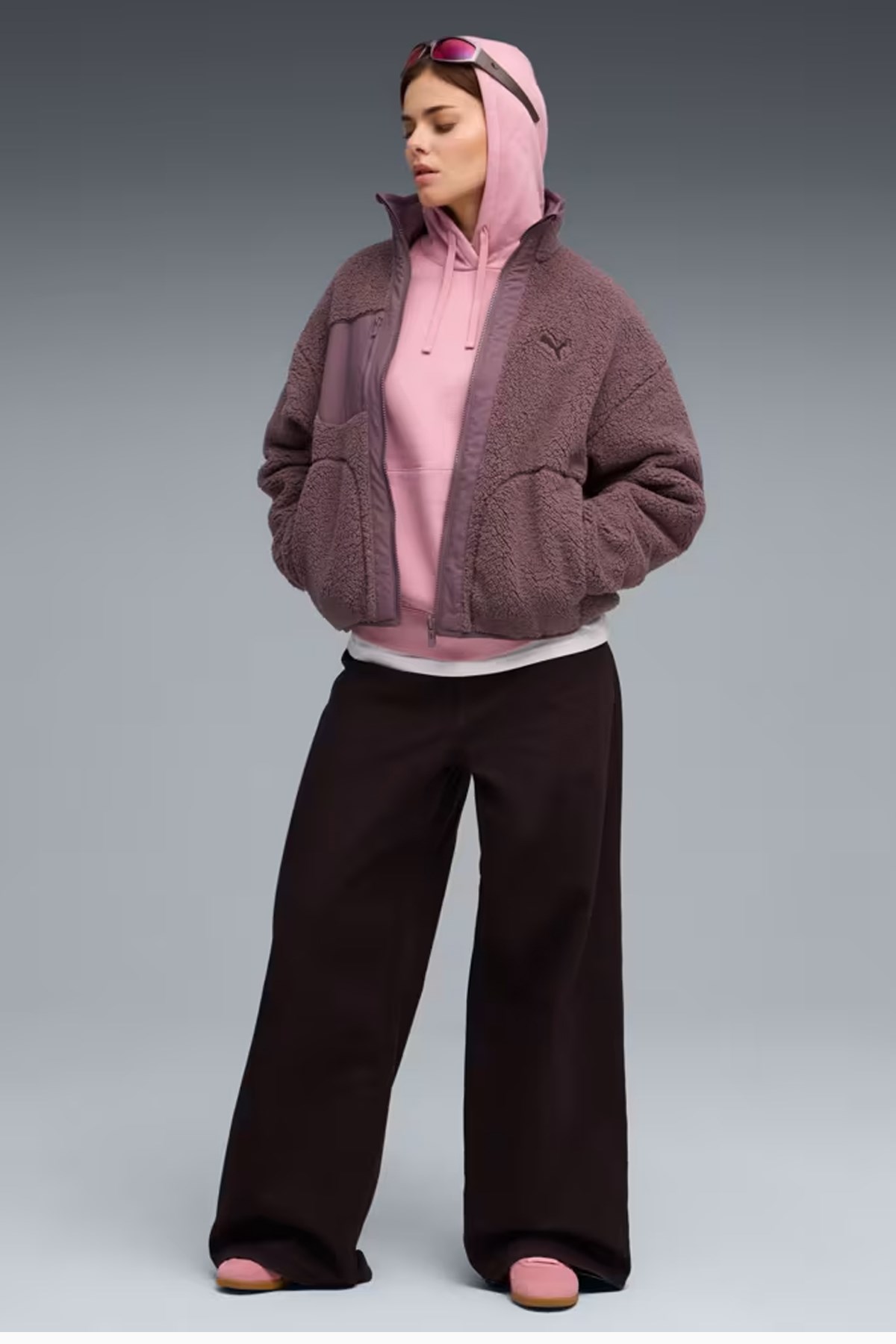 Puma Ess Small Kadın Sweatshirt Pembe