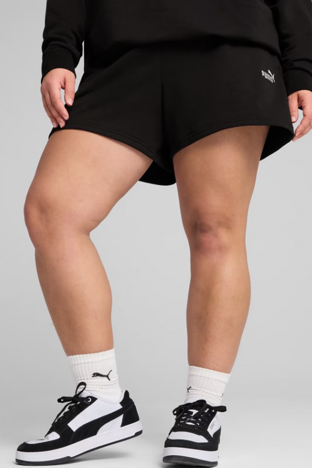 Puma Ess Small No. 1 Logo Shorts Kadın Şort 68243801 Siyah