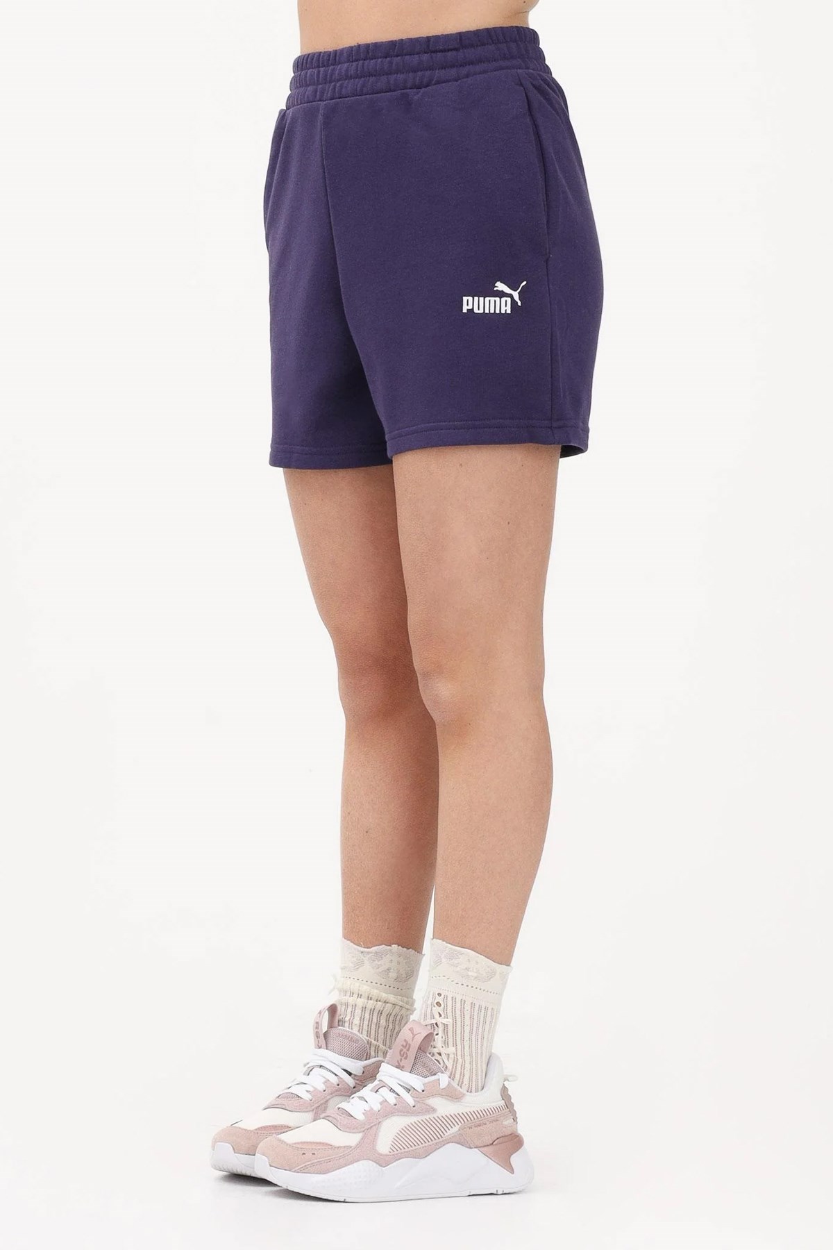 Puma Ess No. 1 Kadın Şort 68244164 Lacivert