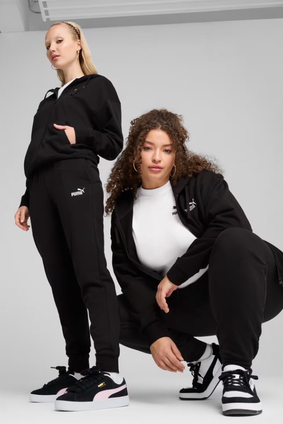 Puma Ess No. 1 Logo Kadın Eşofman Altı Siyah