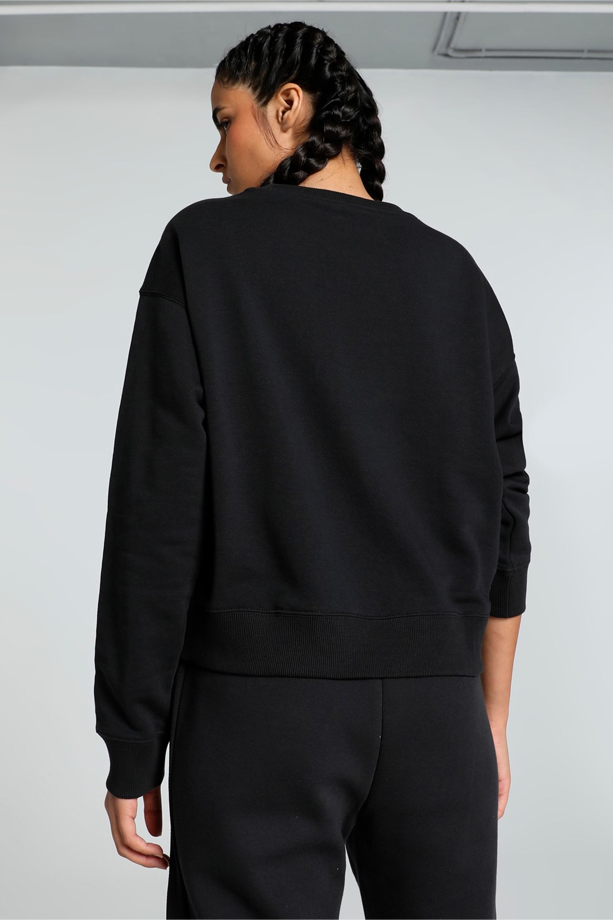 Puma Squad Kadın Sweatshirt 68249301 Siyah