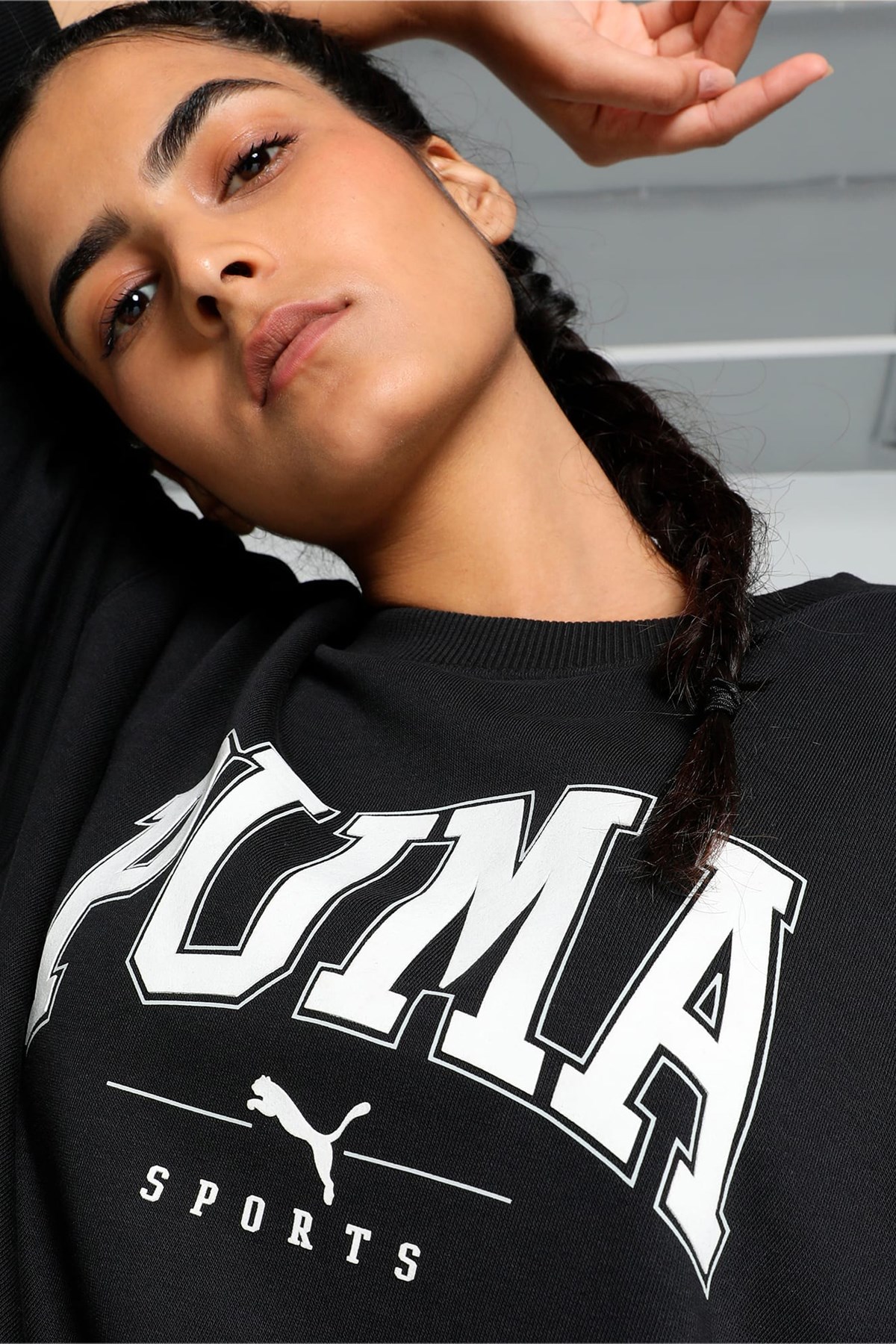 Puma Squad Kadın Sweatshirt 68249301 Siyah