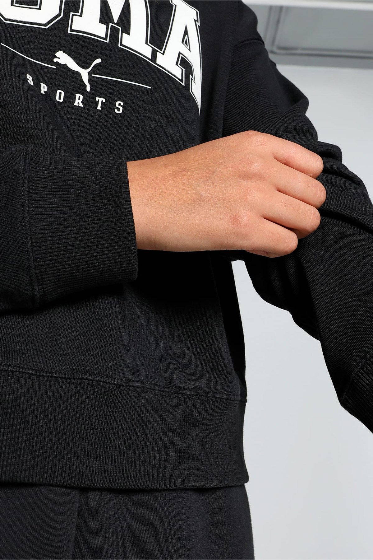 Puma Squad Kadın Sweatshirt 68249301 Siyah