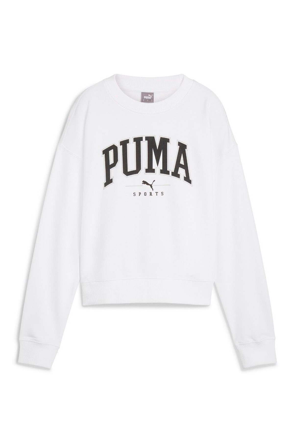Puma Squad Kadın Sweatshirt 68249302 Beyaz