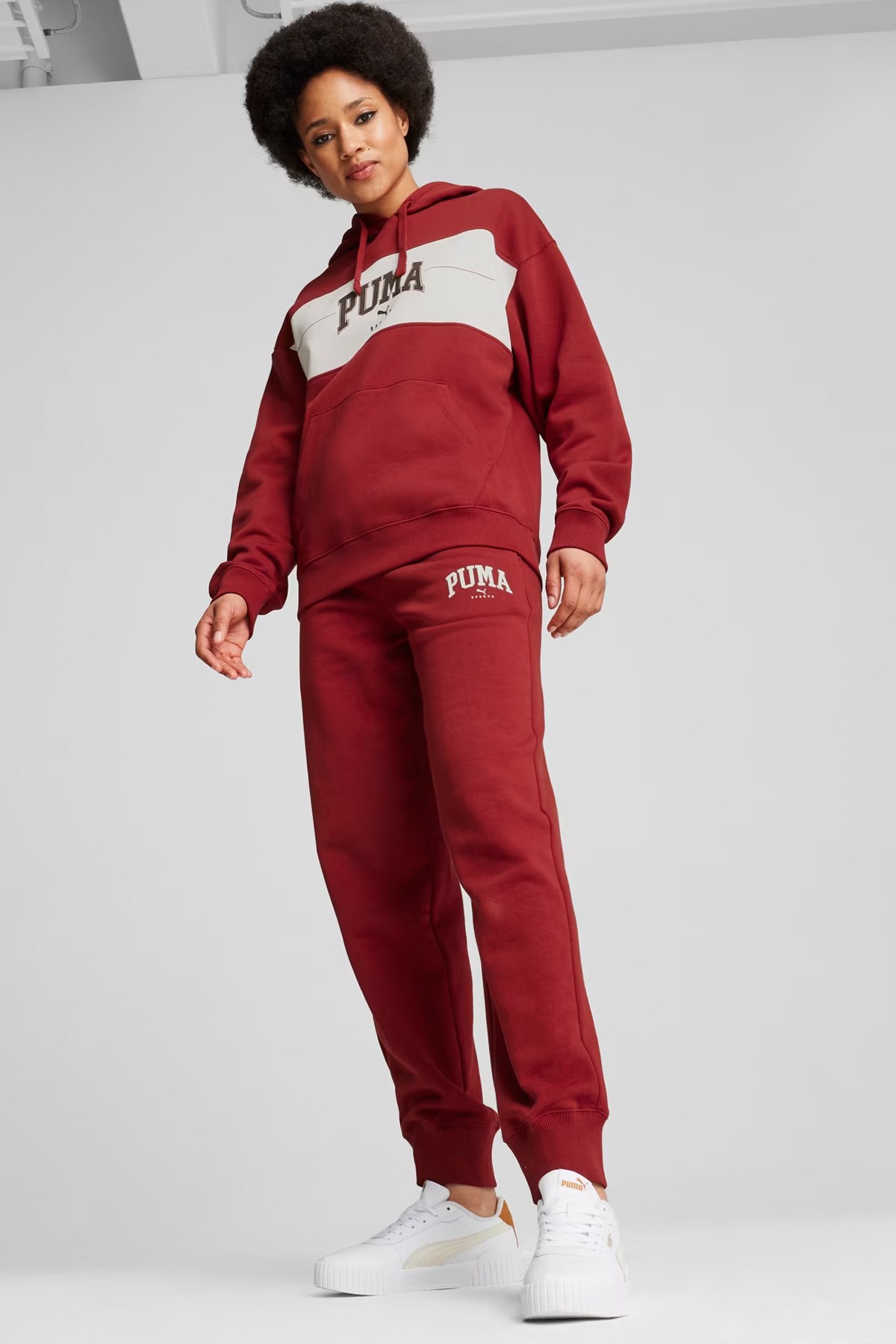 Puma Squad Tr Kadın Eşofman Altı 68249513 Kırmızı